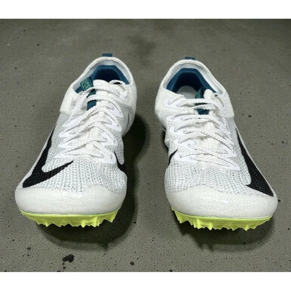 Nike Zoom Superfly Elite 2‎ Sprint Track Spikes Men Size 7 White FZ9662-100 *NEW